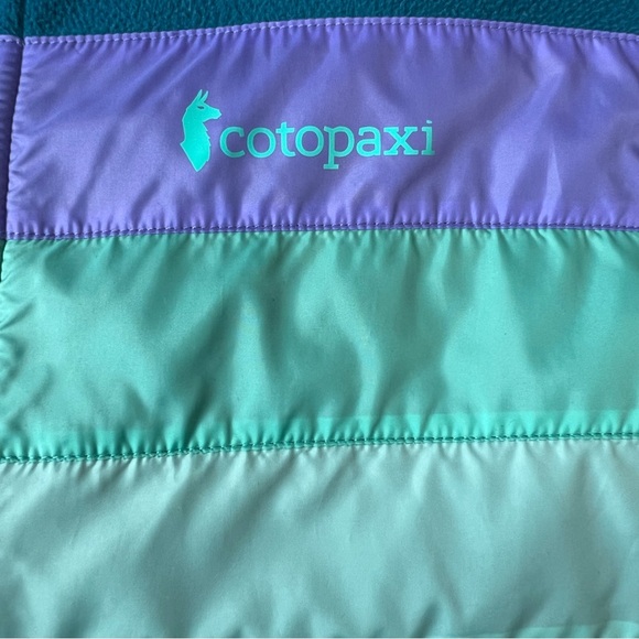 Cotopaxi Teca Fleece Zip Up Jacket Teal Blue Size Small - Picture 4 of 8